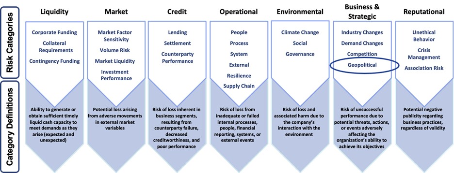 Figure 1: ERM Risk Categories